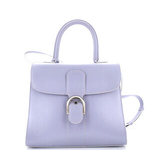Delvaux MM Brillant Top Handle Bag Leather